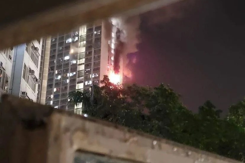 大圍美林邨奪命火警15歲少女亡 消防發現助燃劑有可疑