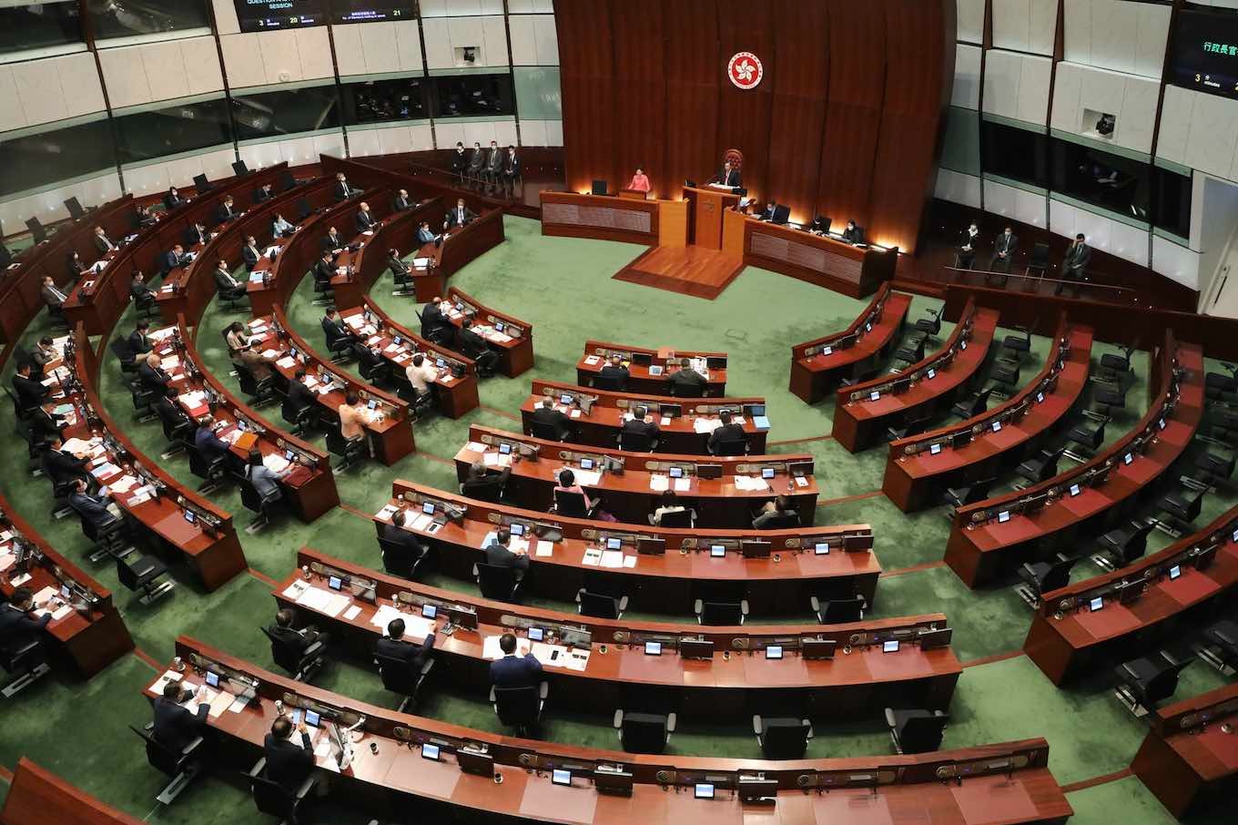立法會換屆選舉 10月30日起接受提名