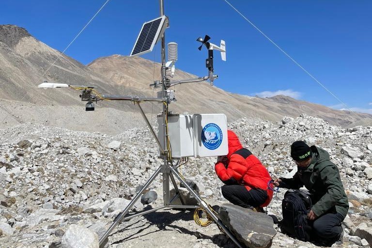 中科院珠峰建氣象站 海拔8800米冠全球