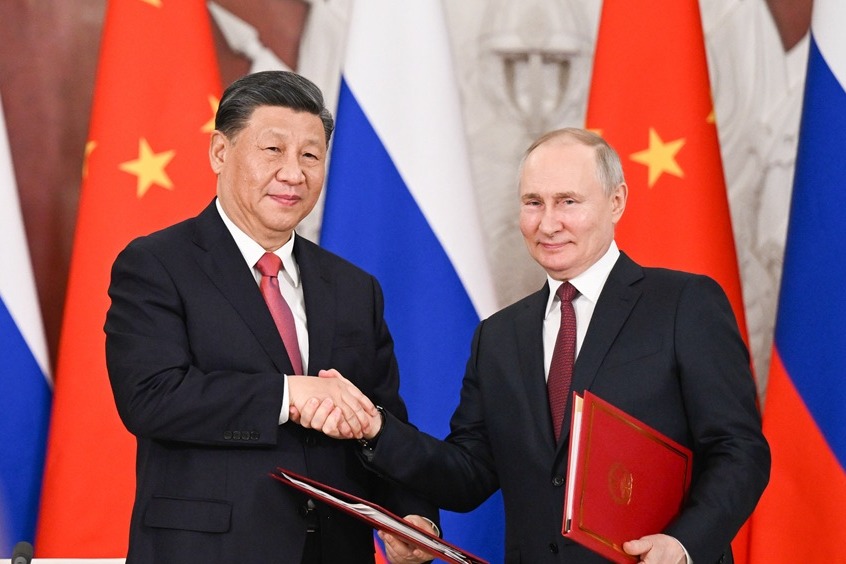 與習近平就和談解決烏戰危機聯合聲明 普京稱願建基「中國方案」