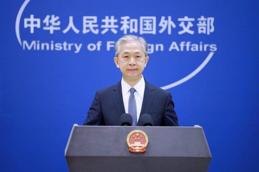 外交部：解決台灣問題是中國人自己的事