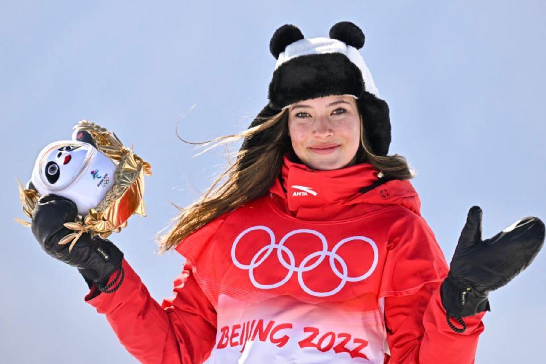 北京冬奧：谷愛凌自由式
 滑雪女子U型場地技巧奪金