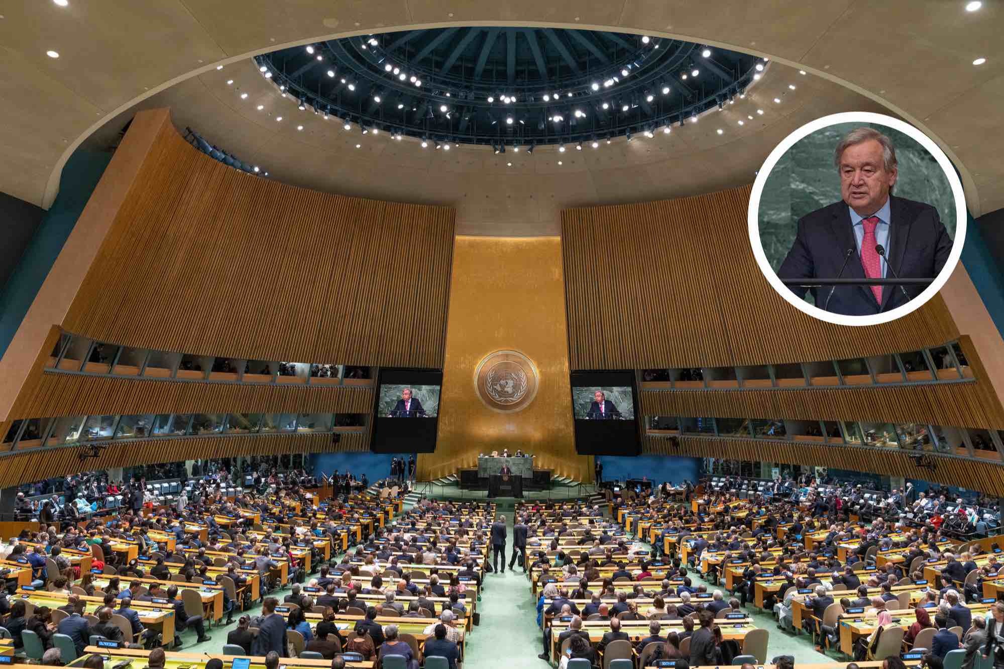 聯合國大會恢復實體會議 秘書長警告：世界岌岌可危