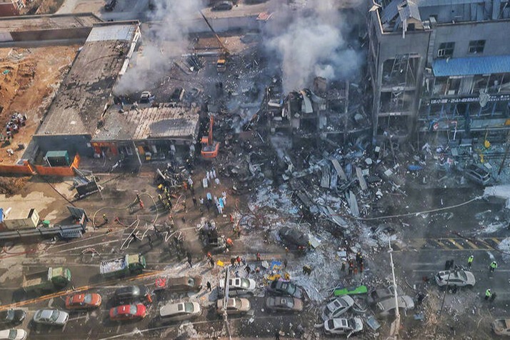 央視記者採訪炸雞店爆炸案受阻
 當局指涉事人員已受嚴厲批評