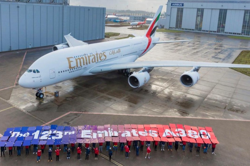 交付最後一架後
 「空中巨無霸」A380客機停產