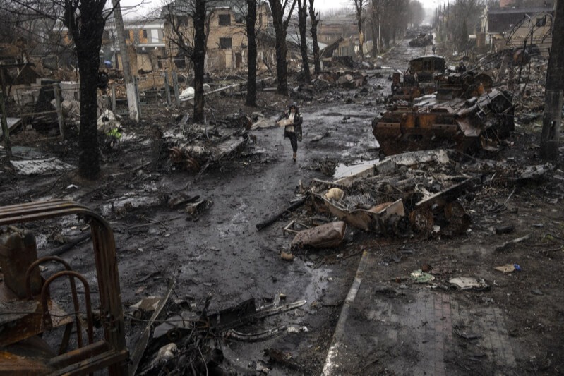 烏克蘭布查鎮有屍體殘缺不全 拜登再斥普京是戰犯