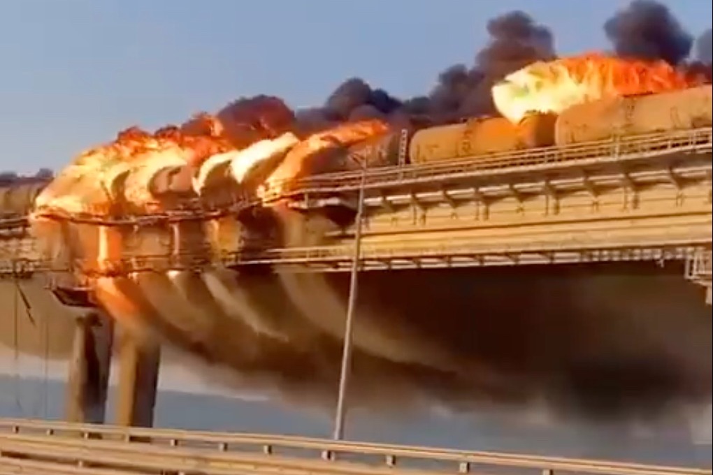 「世紀工程」克里米亞大橋爆炸 烏克蘭承認責任：事件只是開始