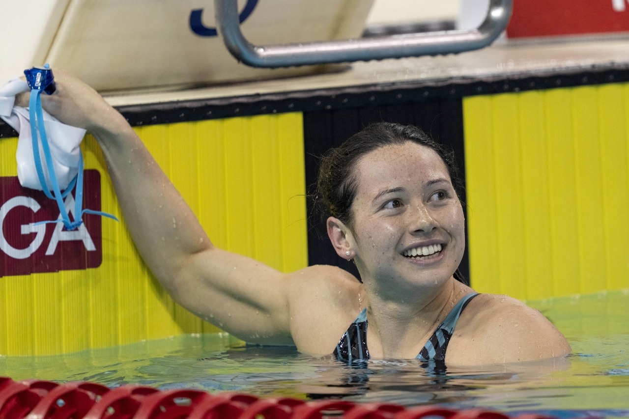 何詩蓓100米自由泳奪冠 多倫多站囊括兩金一銅