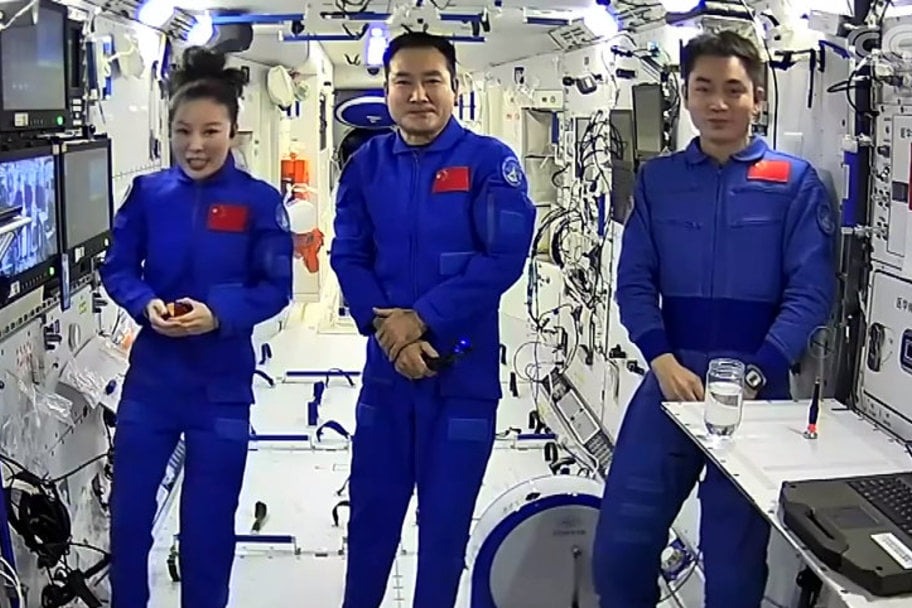 中國太空站年內在軌建成 神舟十三號航天員下月返回地球