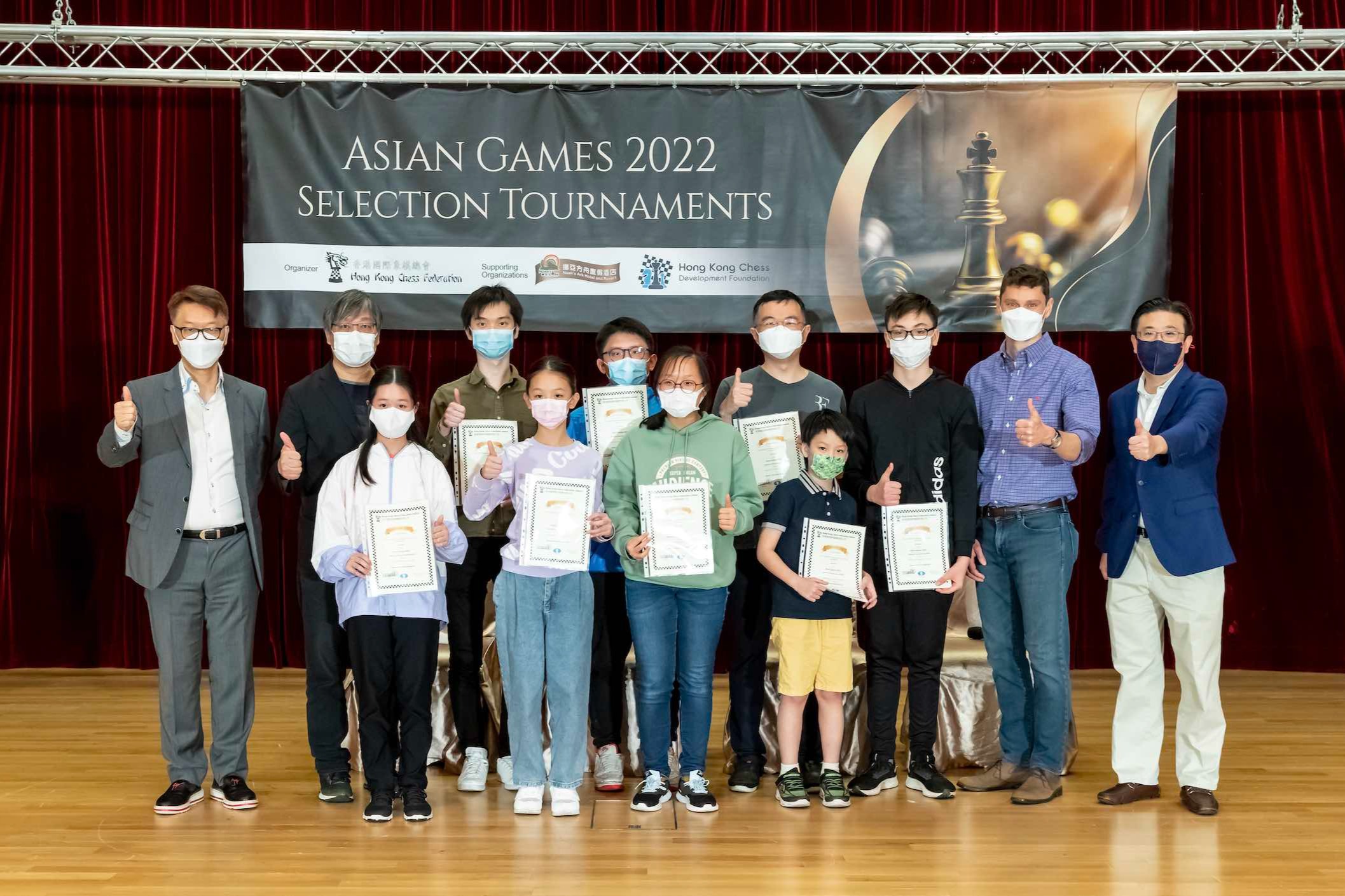港國際象棋隊首戰杭州亞運 
 舉薦選手最細年僅10歲