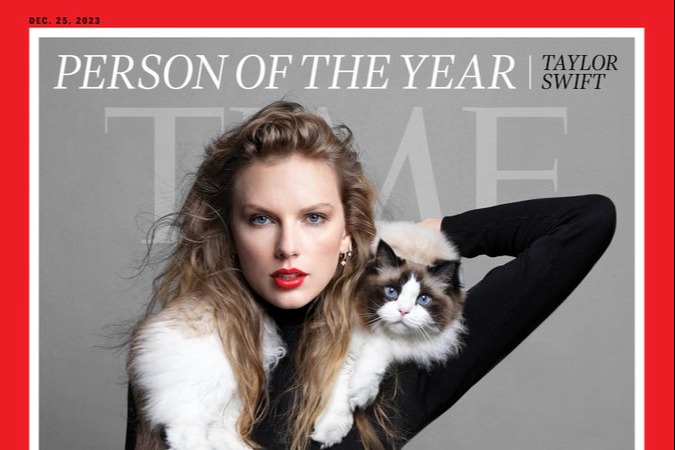 《時代雜誌》公布年度風雲人物 美國樂壇天后Taylor Swift當選