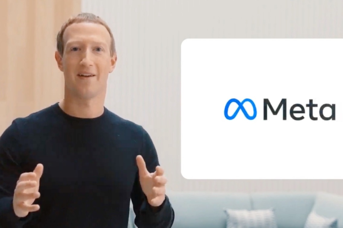Facebook公司正式宣佈 改名為Meta