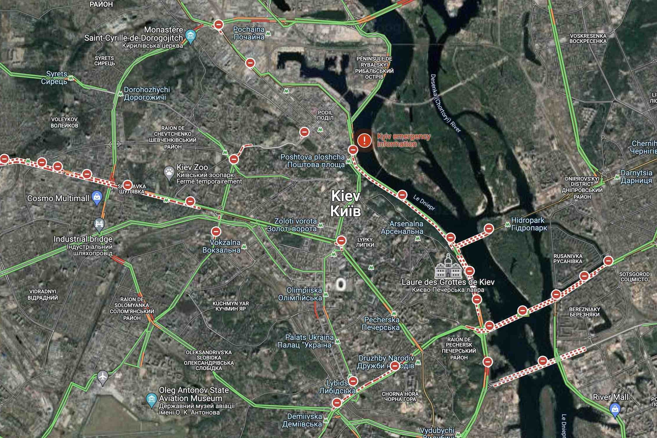 研究人員利用Google Maps 和雷達圖像追踪俄羅斯軍隊行踪