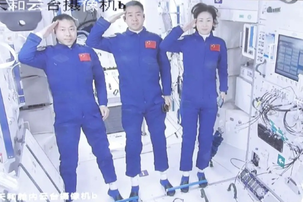 神十四航天員進入天和核心艙 堪稱「最忙太空出差三人組」？