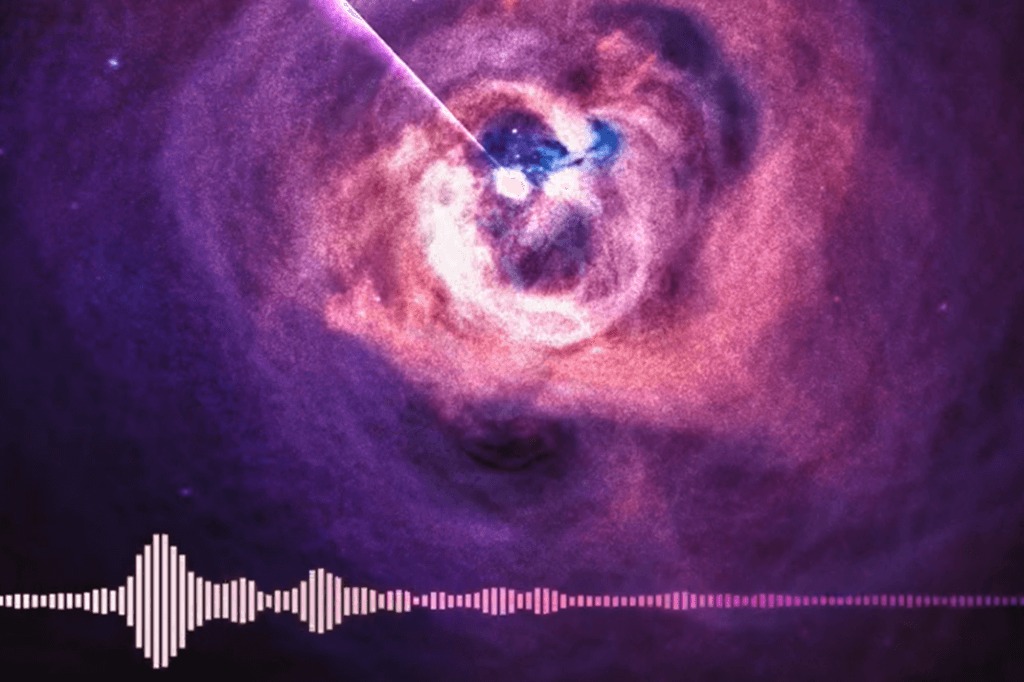 NASA發布黑洞聲波 太空中真存在聲音？