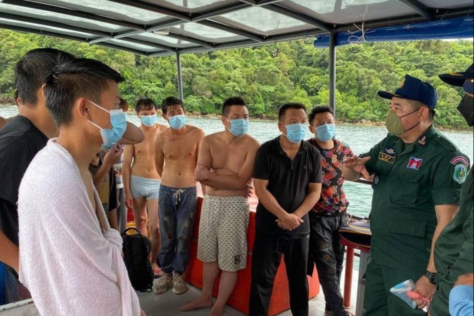 逾40名中國人偷渡去柬埔寨  漁船沉沒18人獲救23人失蹤