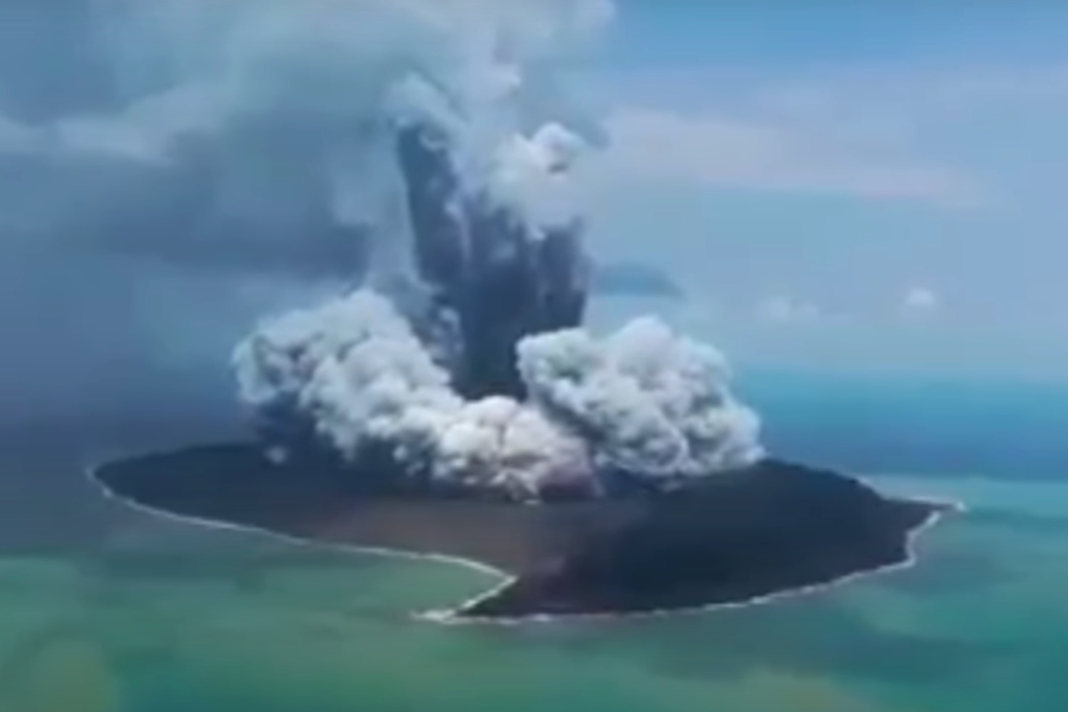湯加海底火山爆發成百年之最 威力勁過核爆 儀器紀錄以來最強