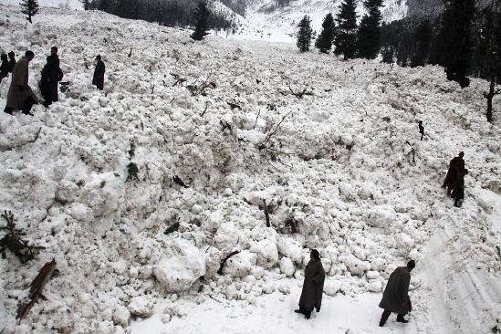 7名印軍方人員邊境巡邏 遭遇雪崩 全部失蹤