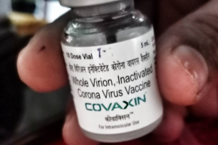 研究：印度Covaxin新冠疫苗
 擁有逾七成七有效性