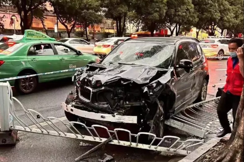 廣州BMW猛撞人群反覆碾壓 兇徒事後撒錢 釀5死13傷