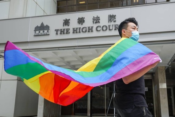 港府拒認海外同性婚姻
 岑子杰終極上訴部分得直