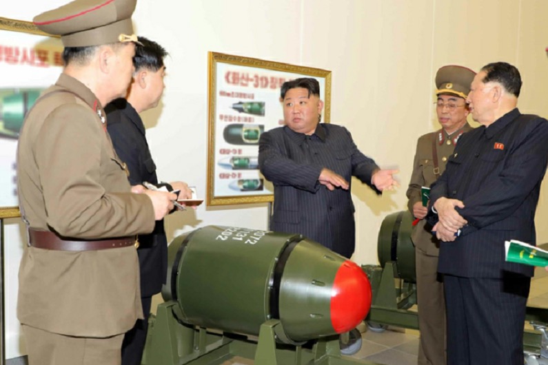 金正恩要求擴大生產武器級核材料 令核武庫幾何級增長