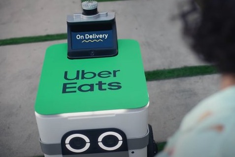 Uber Eats擬派AI機器人送外賣 
 2026年在全美多個城市開展
