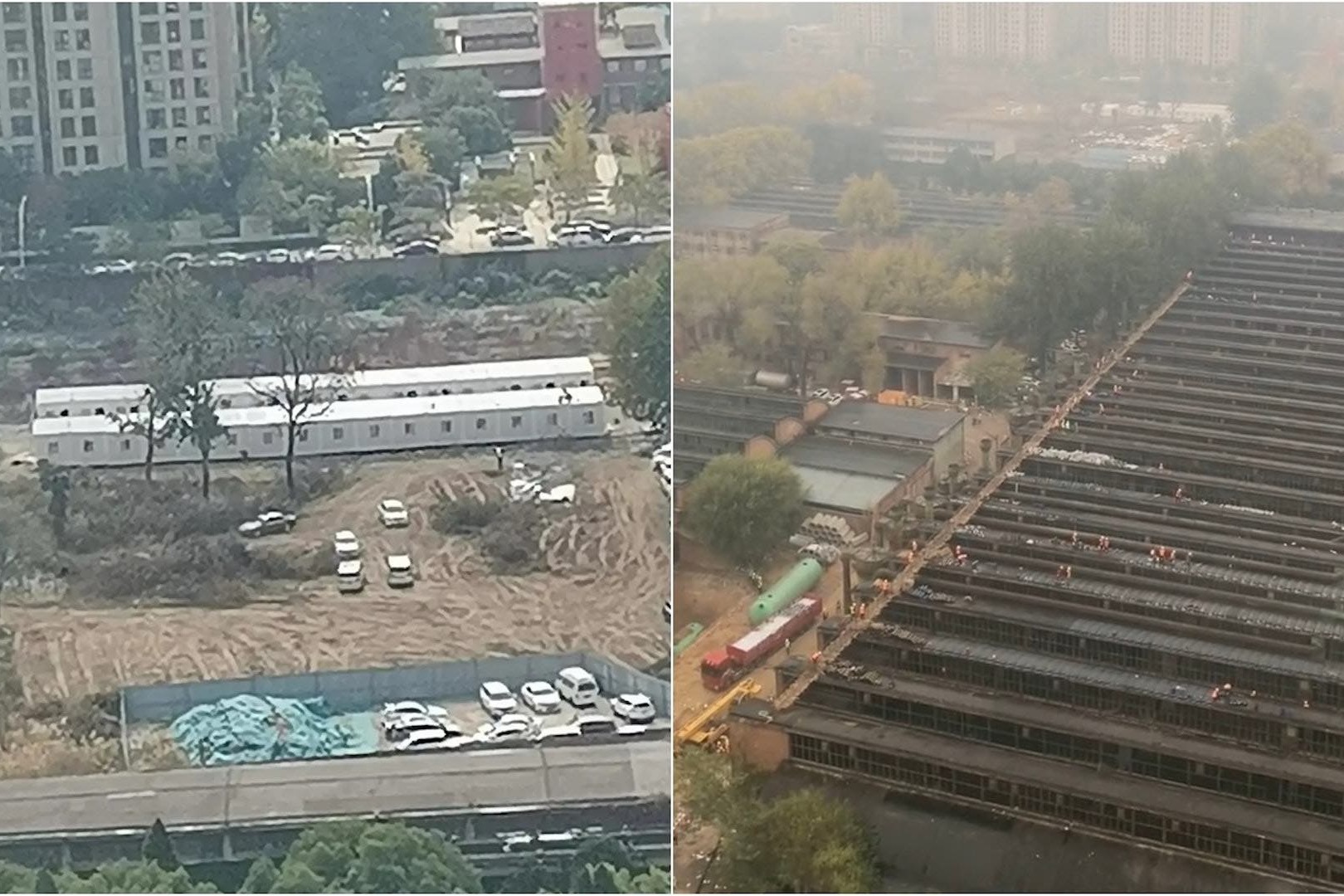 打爛文物建築改建成方艙醫院 河南鄭州「順應民意」停工