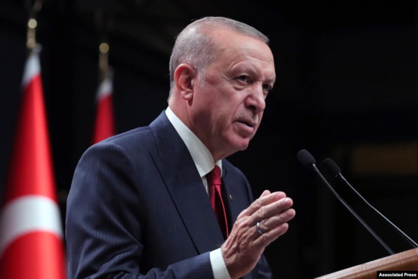 埃爾多安稱土耳其與西方 10國外交風波結束