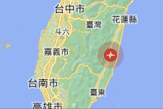 台灣花蓮縣發生5.1級極淺層地震 鄰近多區市民感震動
