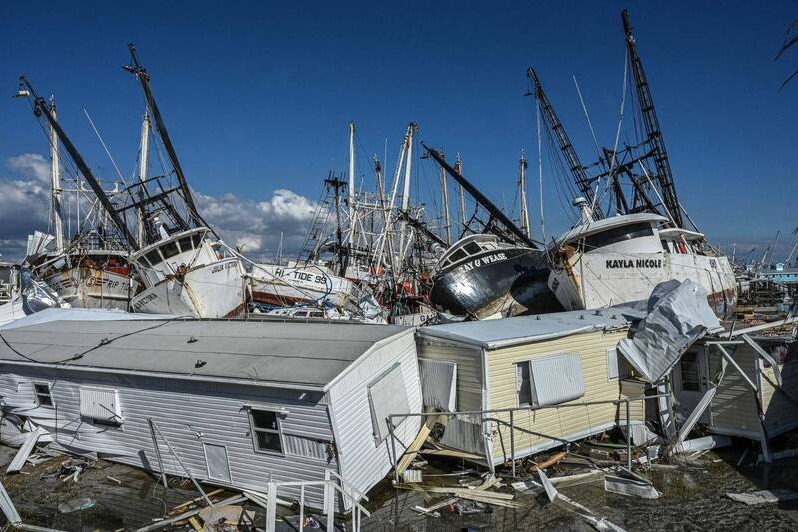 颶風伊恩襲美110人死 佛州有近30萬戶斷電