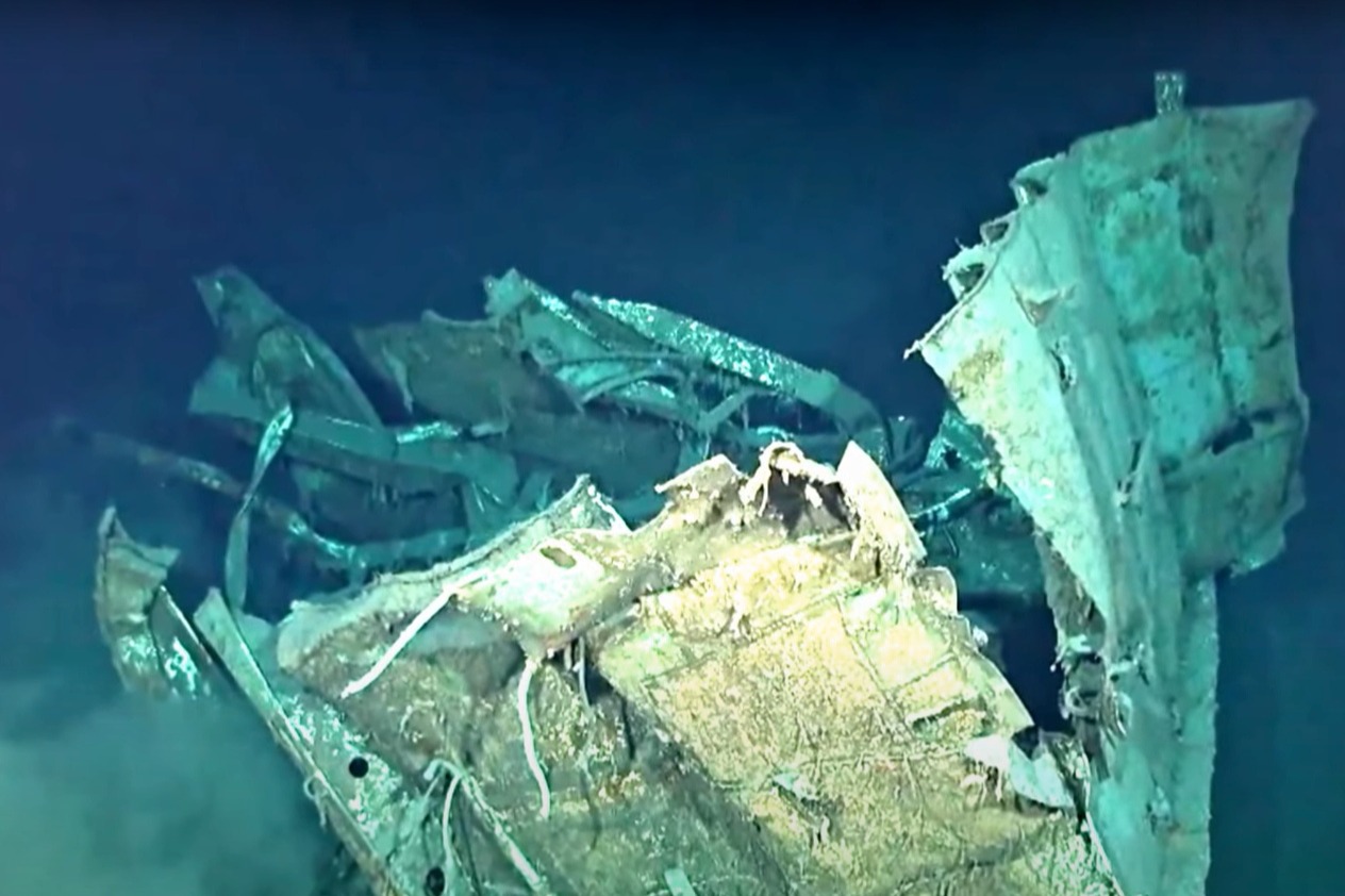 史上最深沉船埋藏海底近78年 搜索隊於菲律賓外海成功尋獲