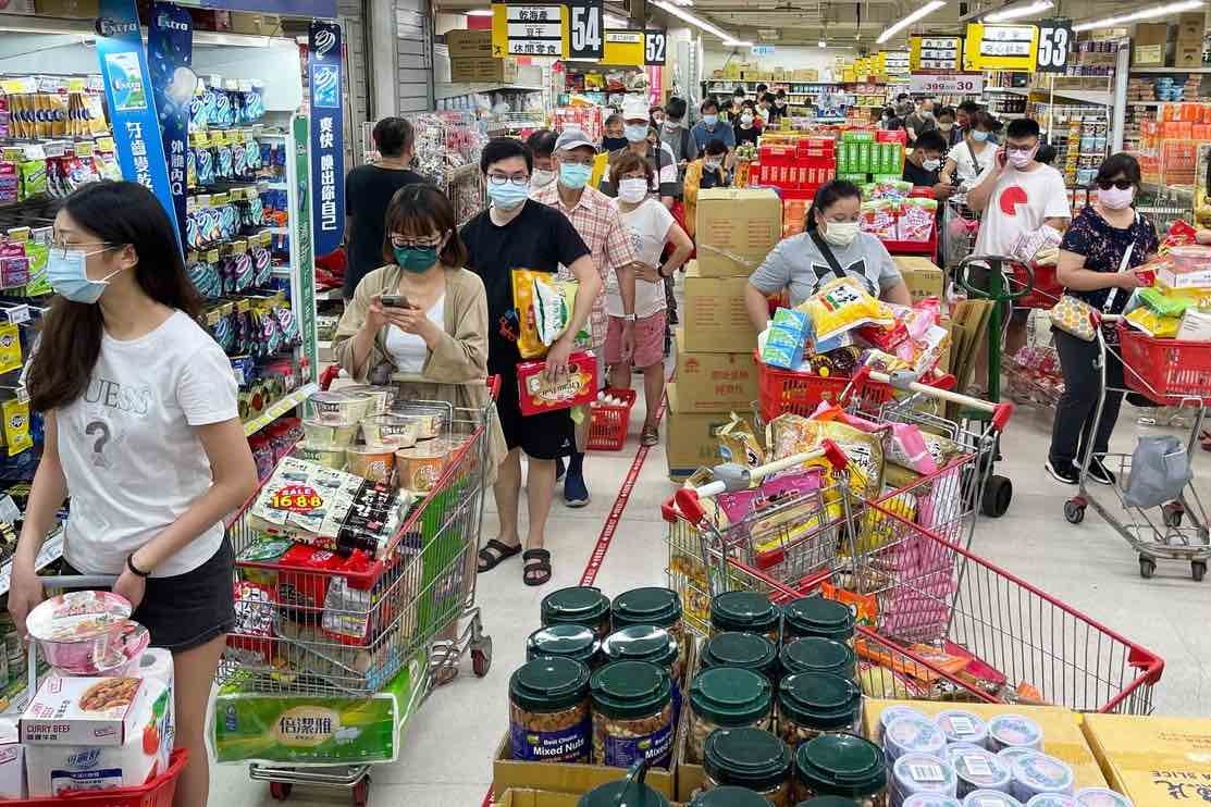 台灣民生物資價格普漲 民眾憂通貨膨脹