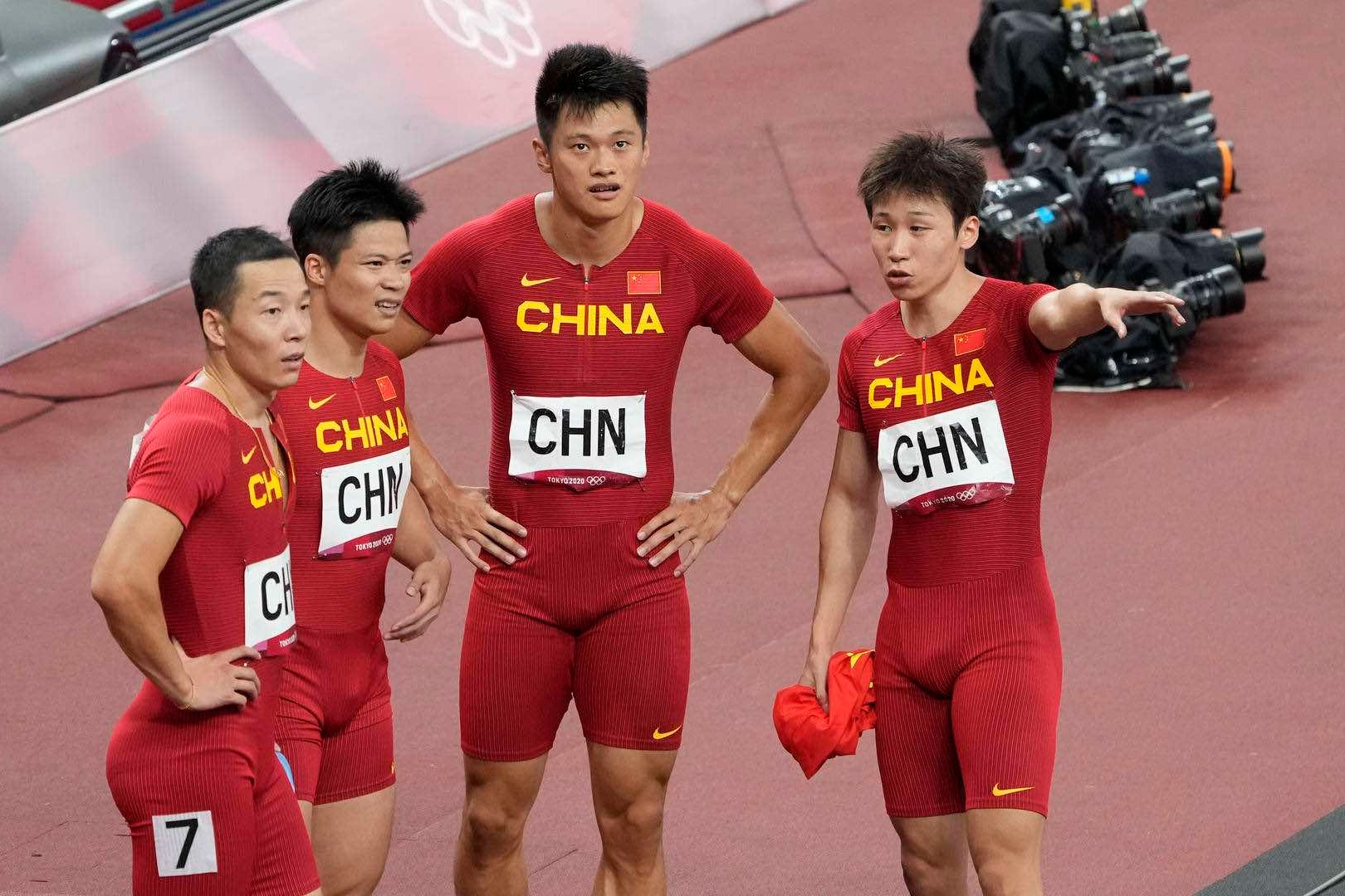 中國隊正式遞補東京奧運
男子4×100米接力銅牌