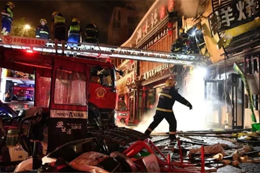 寧夏燒烤店燃氣爆炸 釀至少31死
