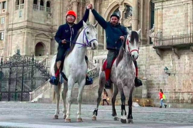 「山東唐三藏」擬從歐洲騎馬回國　 抵荷蘭被舉報「虐待動物」