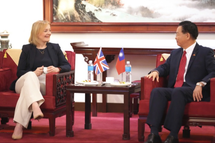 斥卓慧思竄訪台灣屬挑釁 中國駐英使館促停止拿台灣問題作政治秀